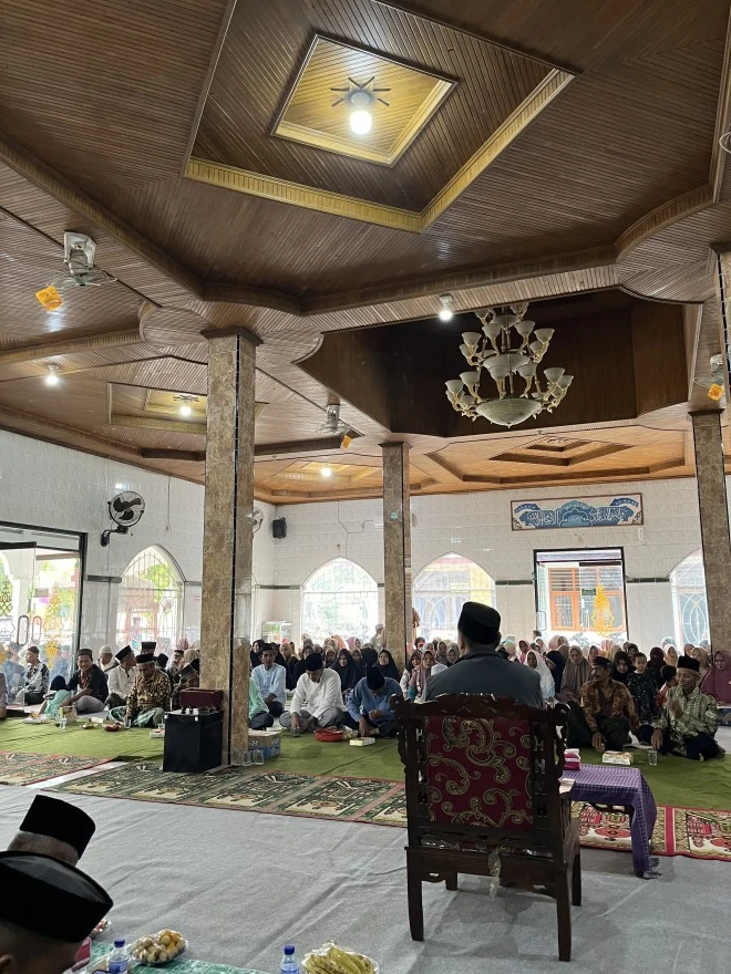 Perayaan Isra Mi'raj 1446 H di Desa Tunas Mudo: Meningkatkan Keimanan melalui Sholat dan Ketakwaan