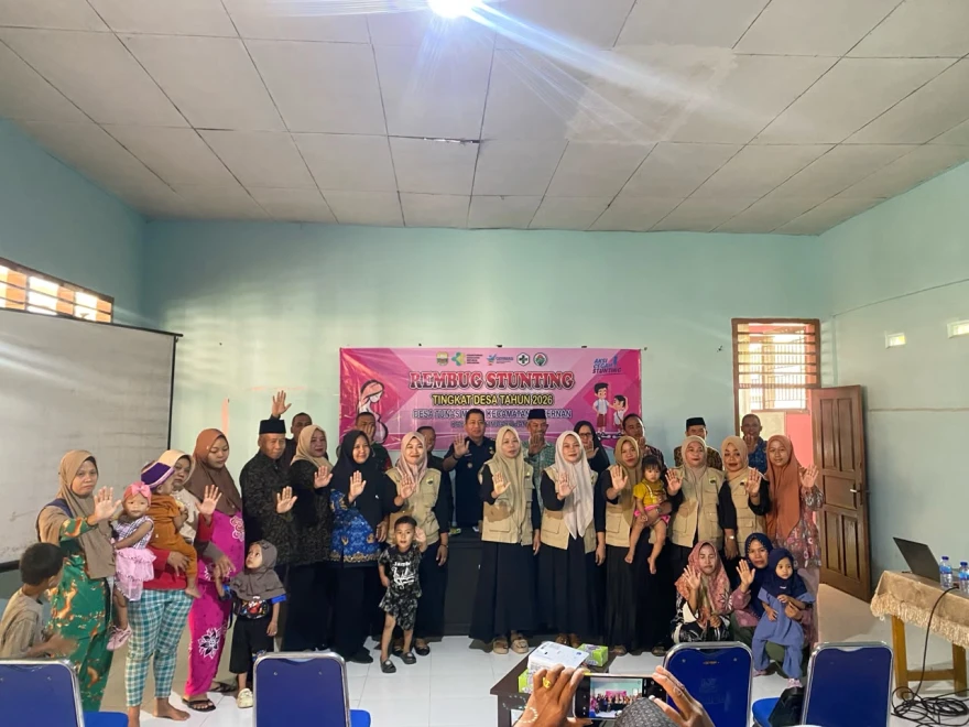 Desa Tunas Mudo Gelar Rembuk Stunting Tingkat Desa sebagai Upaya Percepatan Penurunan Stunting